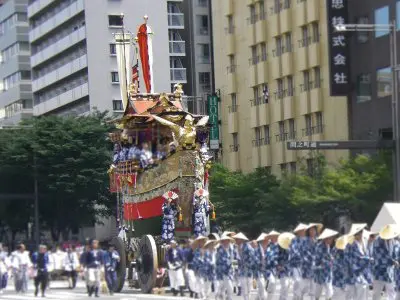 The Gion Matsuri in Kyoto